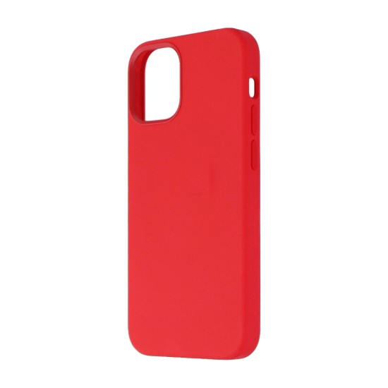 Capa de Silicone para Apple iPhone 12 Mini Vermelho